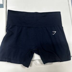 Gymshark Women's Dark Blue Bike Shorts